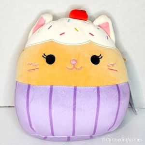 MIRIAM 😺🧁 Cupcake Cat Original Squishmallow by Kelly Toy ☆ NWT ☆